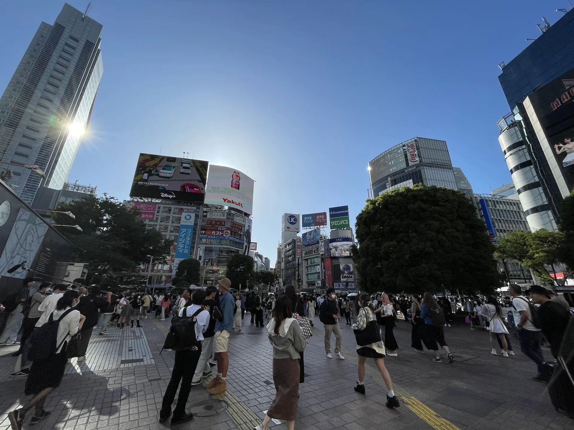 image of shibuya walking